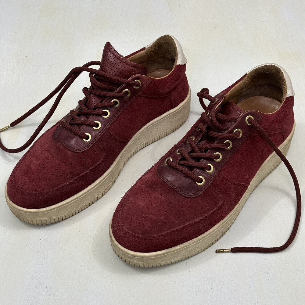Aime Leon Dore Q14 Red Suede Shoes EU 41 Women 10 Sneakers Men 8 AF1 Air Force